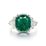 6.63 Carat Emerald-cut Statement | 14K White Gold | Signature Sophistication