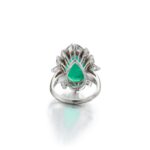 5.04 Carat Emerald-cut Statement | SI | 14K White Gold | Refined Grandeur - Image 3