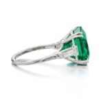 Emerald Statement | 14K White Gold | Refined Light | Signature - Image 2