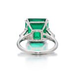 Emerald Statement | 14K White Gold | Refined Light | Signature - Image 3