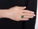 Emerald Statement | 14K White Gold | Refined Light | Signature - Image 5