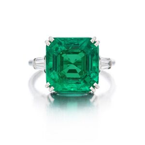 Emerald Statement | 14K White Gold | Refined Light | Signature