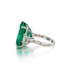 15.85 Carat Emerald-cut Statement | 14K White Gold | High Jewellery Supremacy - Image 3