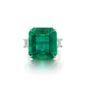 15.85 Carat Emerald-cut Statement | 14K White Gold | High Jewellery Supremacy
