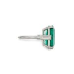 12.35 Carat Emerald-cut Statement | 14K White Gold | Collector’s Grade Grandeur - Image 3