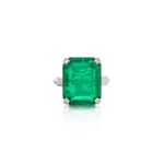 12.35 Carat Emerald-cut Statement | 14K White Gold | Collector’s Grade Grandeur