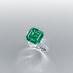 8.65 Carat Emerald-cut Statement | 14K White Gold | Refined Grandeur | Heirloom
