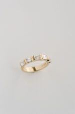 Emerald Band | FL | 14K White Gold | Classic Charm | High Jewellery