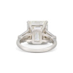 10.1 Carat Emerald-cut Statement | 14K White Gold | Iconic Presence | Heirloom - Image 3