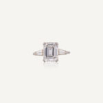 3.04 Carat Emerald-cut Statement | VS1 | 14K White Gold | Everyday Royalty