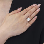 5 Carat Emerald-cut Statement | FL/IF | 14K White Gold | Purity in Perfection - Image 5