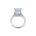 5 Carat Emerald-cut Statement | VVS | 14K White Gold | Flawless-Level Presence - Image 4