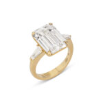 6.65 Carat Emerald-cut Statement | 18K Yellow Gold | Signature Sophistication