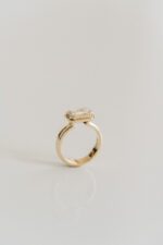 1.5 Carat Emerald-cut Statement | 14K White Gold | Graceful Brilliance - Image 2