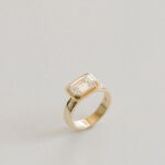 1.5 Carat Emerald-cut Statement | 14K White Gold | Graceful Brilliance