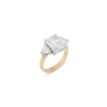 3 Carat Emerald-cut Statement | FL/IF | 14K White Gold | Purity in Perfection - Image 2