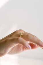 2 Carat Emerald-cut Statement | 14K White Gold | A Classic Statement | Heirloom - Image 4