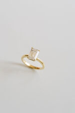 2 Carat Emerald-cut Statement | 14K White Gold | A Classic Statement | Heirloom
