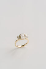 2.5 Carat Emerald-cut Statement | 14K White Gold | Modern Nobility | Signature