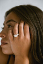 Emerald Statement | 14K White Gold | Pure Sophistication | Signature - Image 6