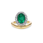 Emerald Statement | 14K White Gold | Classic Charm | High Jewellery