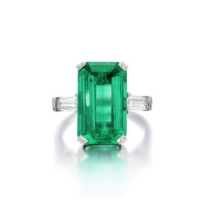 8.88 Carat Emerald-cut Statement | 14K White Gold | Heirloom-Worthy Glow