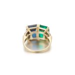 3 Carat Emerald-cut Statement | 14K White Gold | Effortless Elegance - Image 3