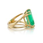 11.24 Carat Emerald-cut Statement | 14K White Gold | Grand Palais Radiance - Image 3