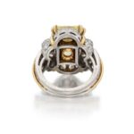 Round Brilliant Statement | Fancy Yellow | 14K White Gold | Colour-Collector’s Treasure - Image 4
