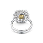 2.02 Carat Emerald-cut Statement | Fancy Yellow | 14K White Gold | Rare Fancy-Color Splendour - Image 3