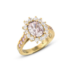 1.53 Carat Oval Statement | Fancy Yellow | 14K White Gold | Rare Fancy-Color Splendour