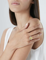 7.05 Carat Cushion Statement | Fancy Yellow | 18K Gold | Colour-Collector’s Treasure - Image 2