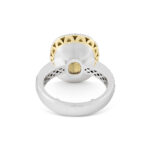 7.05 Carat Cushion Statement | Fancy Yellow | 18K Gold | Colour-Collector’s Treasure - Image 4