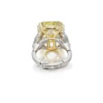 Round Brilliant Statement | Fancy Yellow | 14K White Gold | Colour-Collector’s Treasure - Image 2