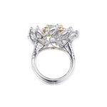 3.1 Carat Cushion Statement | Fancy Yellow | 14K White Gold | Colour-Collector’s Treasure - Image 3