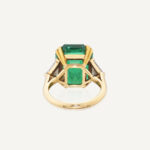 12.39 Carat Emerald-cut Statement | 14K White Gold | Iconic Presence - Image 6