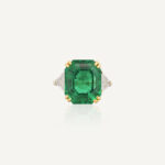 12.39 Carat Emerald-cut Statement | 14K White Gold | Iconic Presence - Image 7