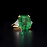 12.39 Carat Emerald-cut Statement | 14K White Gold | Iconic Presence