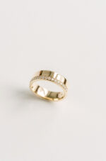 Round Brilliant Band | Brilliant White | 14K White Gold | Graceful Brilliance | Heirloom