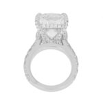 19.3 Carat Radiant Diamond Ring | Brilliant White | 14K White Gold - Image 3