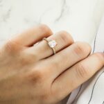 2 Carat Cushion Diamond Ring | Brilliant White | 18K Rose Gold | A Classic Statement - Image 6