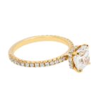 2 Carat Cushion Diamond Ring | Brilliant White | 18K Rose Gold | A Classic Statement