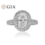 2.58 Carat Oval Diamond Ring | Brilliant White | 18K White Gold | Quiet Power - Image 6