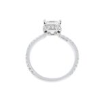 2.62 Carat Cushion Diamond Ring | Brilliant White | 18K White Gold | Everyday Royalty - Image 3