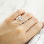 2.62 Carat Cushion Diamond Ring | Brilliant White | 18K White Gold | Everyday Royalty - Image 4