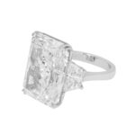 22.35 Carat Radiant Diamond Ring | Brilliant White | 18K White Gold - Image 2