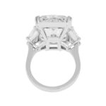 22.35 Carat Radiant Diamond Ring | Brilliant White | 18K White Gold - Image 3