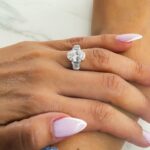 3.4 Carat Oval Diamond Ring | Brilliant White | 18K White Gold | Everyday Royalty - Image 5