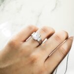 5.1 Carat Emerald Diamond Ring | 18K White Gold | Refined Grandeur - Image 5