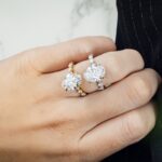 5 Carat Oval Diamond Ring | Brilliant White | 18K White Gold | Timeless Brilliance - Image 4